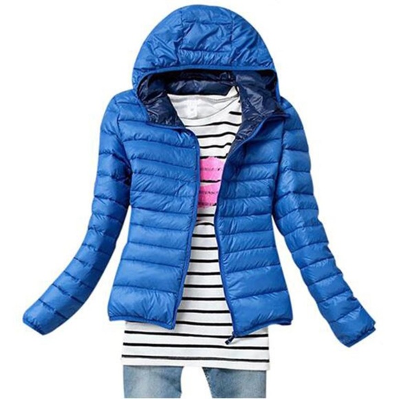 Girl's Lightweight Slim Fit Puffer Jacket - Picture 1 of 1